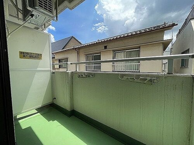 【バルコニー】 | メゾン板橋本町 | バルコニー　※前回募集時2023年8月撮影