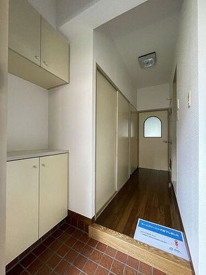 【玄関】 | メゾン板橋本町 | 下駄箱（玄関）　※前回募集時2023年8月撮影