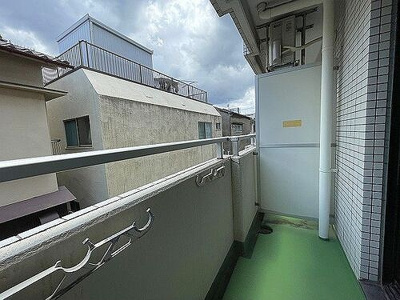 【バルコニー】 | メゾン板橋本町 | バルコニー別角度　※前回募集時2023年8月撮影