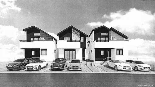 藤沢市鵠沼海岸2期　新築戸建全3棟　3号棟