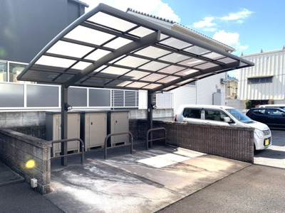 【その他】 | ソレイユ引野 | 屋根付き駐輪場