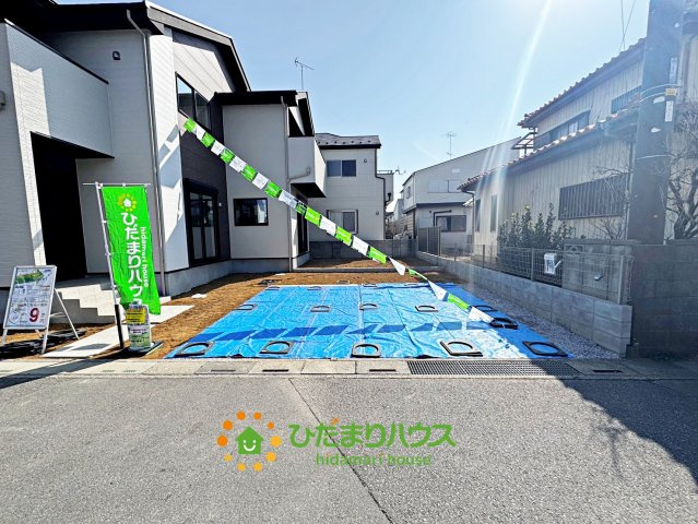 久喜市本町11期　新築一戸建て　リガーレの駐車場|並列2台可能！