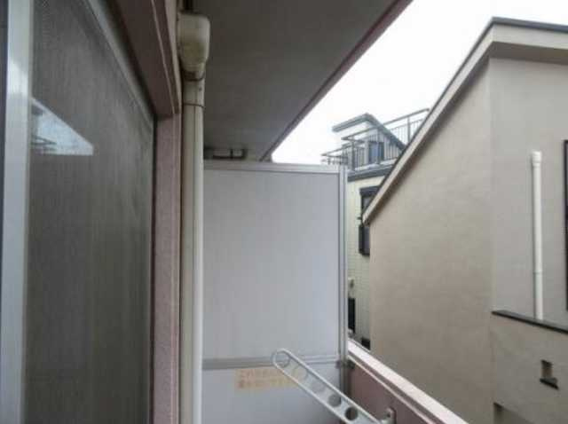 PRESENT・晴　ペット相談　バイク置場　三軒茶屋エリアのバルコニー