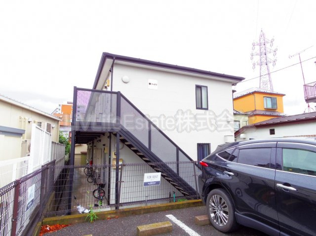 柳ハイツの外観