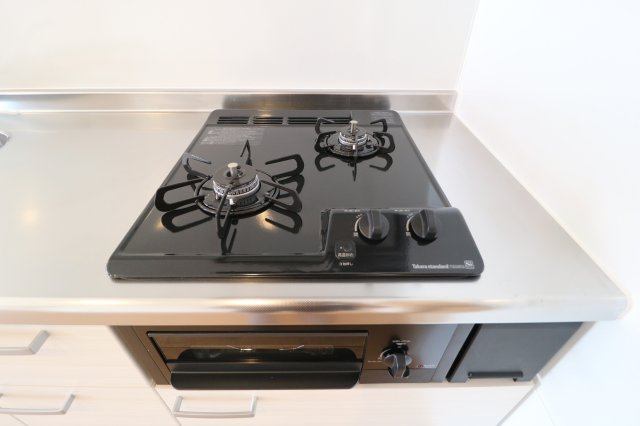 inCELL ADMIT 館山のキッチン|二口コンロ