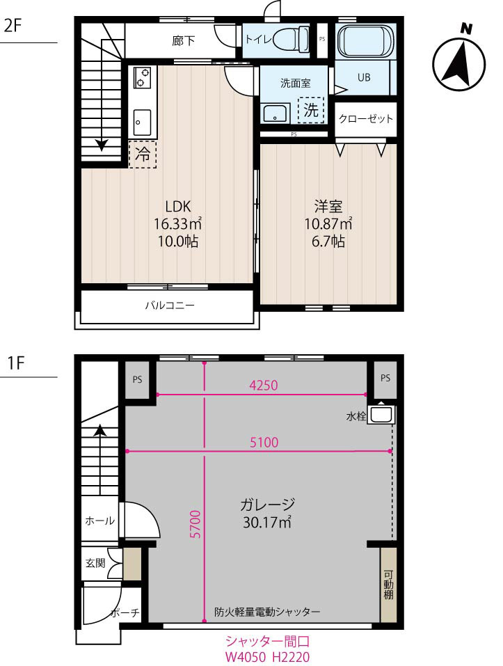 inCELL ADMIT 館山の間取り