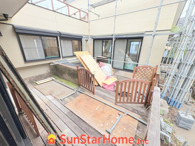 【サンスターホーム】日の出町大久野　中古戸建の庭