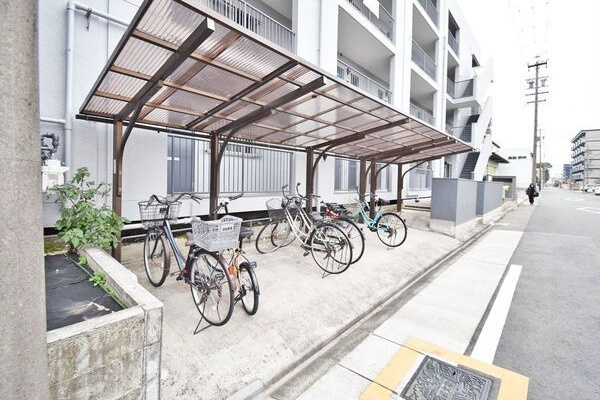 マンションキムラのその他共用部分|駐輪場です