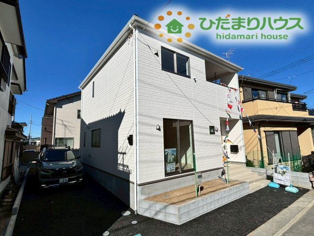 鴻巣市北新宿　第3　新築一戸建て　クレイドルガーデン　01の外観|JR高崎線『行田』駅徒歩８分で通勤・通学にとっても便利な立地！