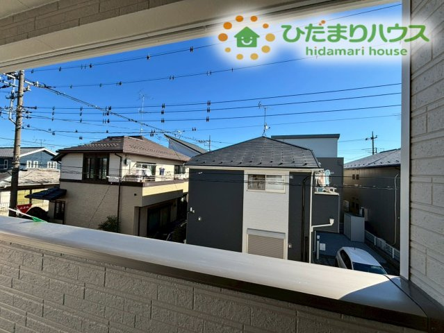 鴻巣市北新宿　第3　新築一戸建て　クレイドルガーデン　01の展望|バルコニーから広がる開放感のある景色です！