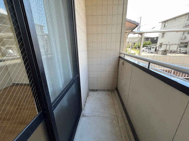 アドザックス宮崎のバルコニー