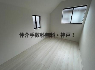 【洋室】 | 明石市大蔵谷奥　新築戸建　仲介手数料無料！ | ゆったりした洋室です
