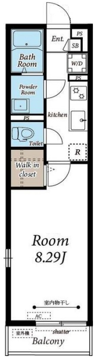 フェリーチェ榎町の間取り
