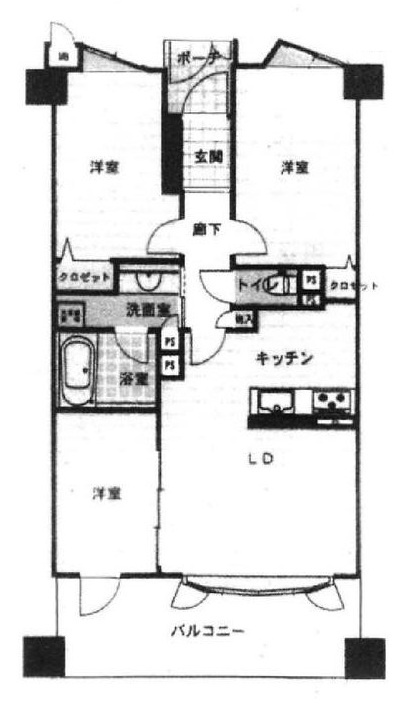 アリストタワー和歌山シティの間取り