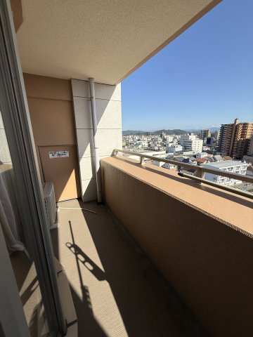 アリストタワー和歌山シティのバルコニー