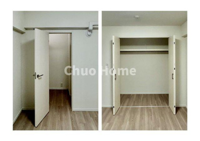 【収納】 | 駒込八幡坂ガーデニア | 居室にはクローゼットを完備し、自由度の高い家具の配置が叶うシンプルな空間です。お子様の成長と必要になる子供部屋を与えるにはぴったりの間取りですね。