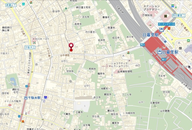 メゾングラシューの地図|★案内図★