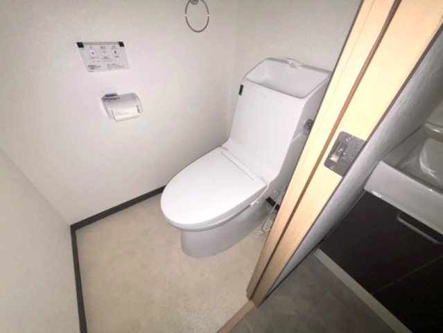 六甲篠原マンションのトイレ