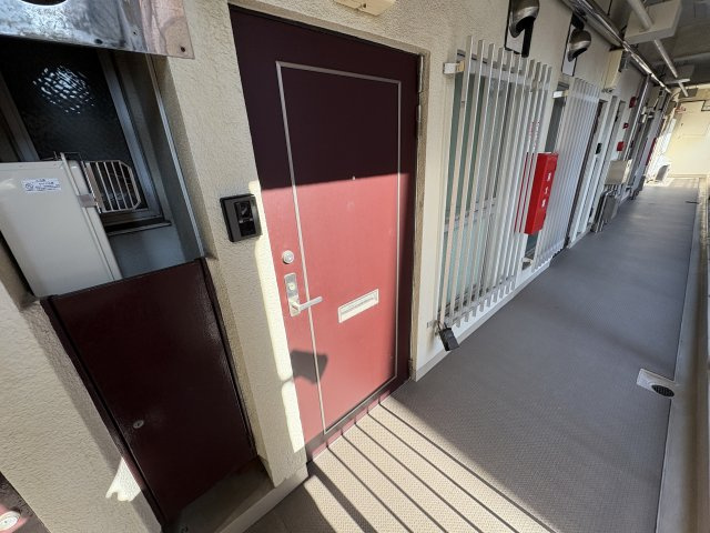 マンションエイトのバルコニー