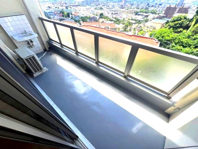 ビバリーヒルのバルコニー