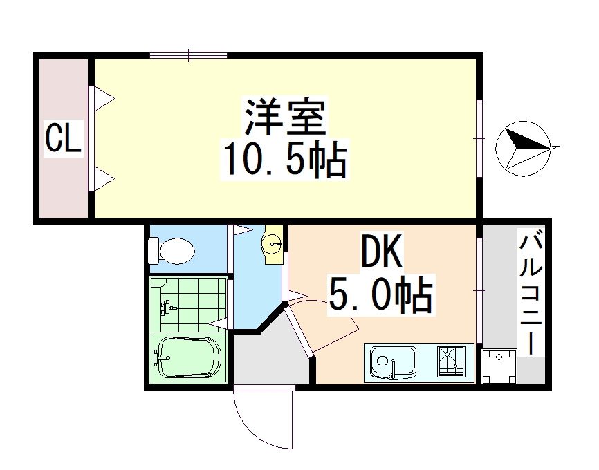 六甲アビタシオンの間取り