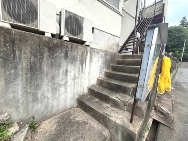 土居アパート のエントランス