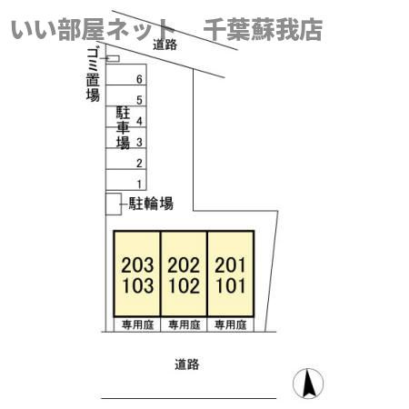 WIT市原の区画図