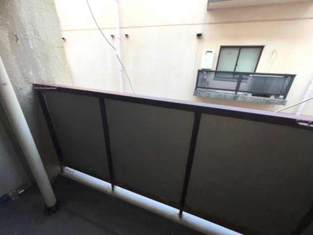 マツヤパークマンションのバルコニー