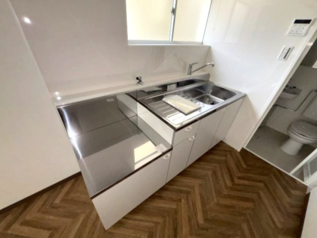 下河原アパートのキッチン