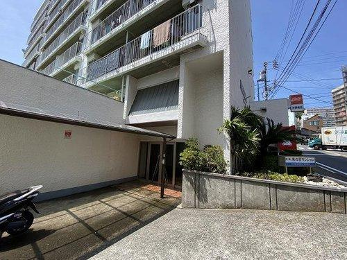 熱海来の宮マンションのエントランス|エントランス（外）