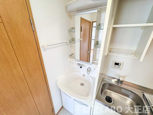 THECITY弁天町の洗面所