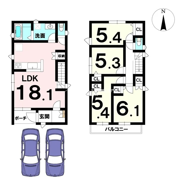 名古屋市中川区かの里１丁目の中古一戸建
