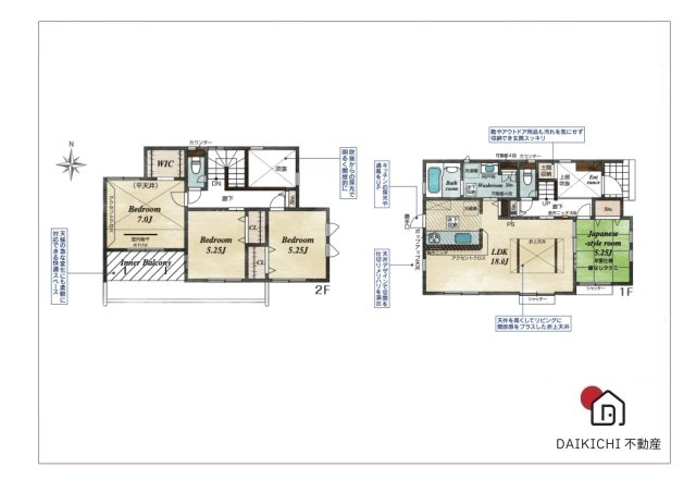 【区画図】 | 行田市持田4丁目　新築戸建　全1棟　1号棟