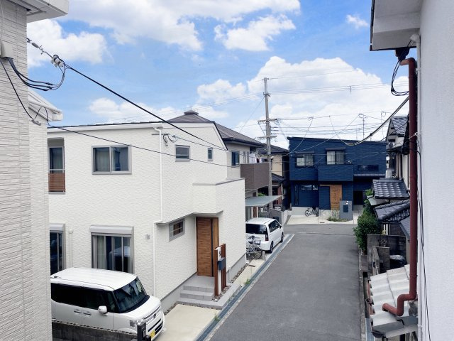 枚方市東香里元町　中古一戸建ての展望|閑静な住宅街です！
