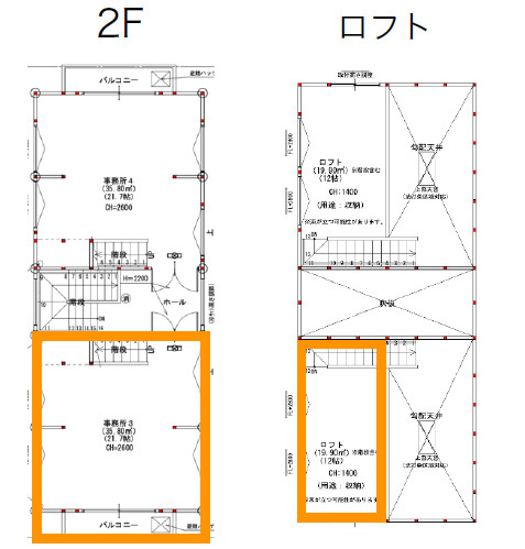 草津市若竹町の店舗事務所の間取り