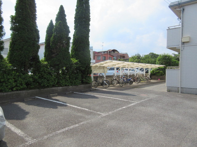 シティハイムクレイドルの駐車場|★敷地内駐車場有★バイク置場有★