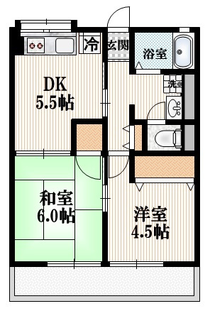 シティハイムクレイドルの間取り|★礼金なし★お子様可★入居後24時間管理サポート★
