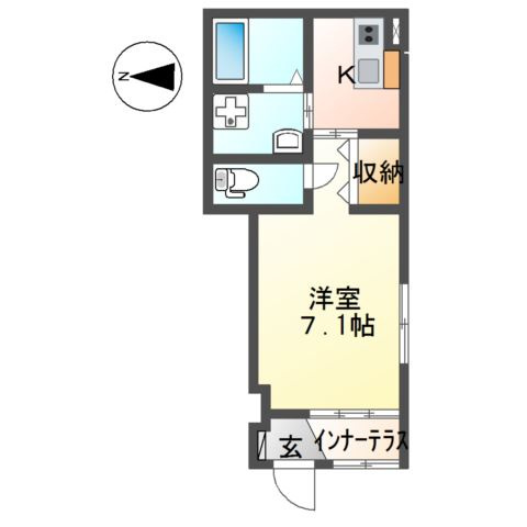 ロージーの間取り