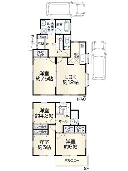 【間取り】 | ◇◆藤沢市亀井野 中古戸建◆◇