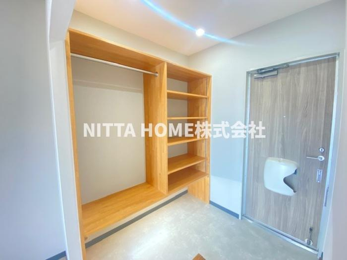 ハイマートメゾンⅠの玄関|十分なスペースの玄関です●