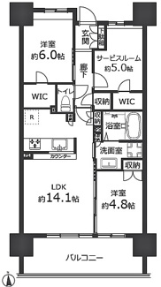 【間取り】 | シティテラス戸田公園