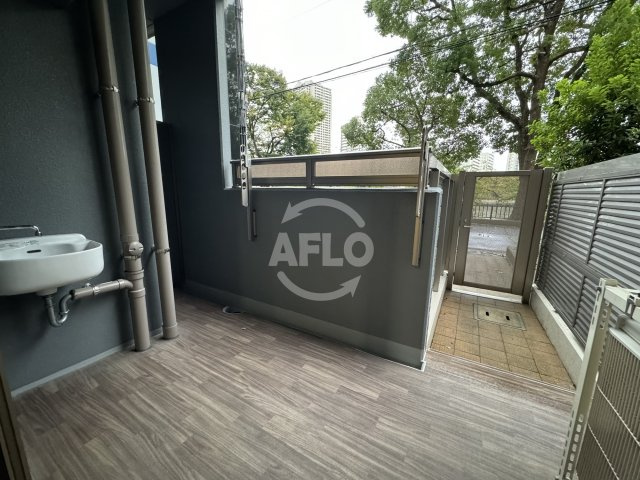 プレサンスロジェ天満橋リバーテラスのバルコニー|プレサンスロジェ天満橋リバーテラス　バルコニー