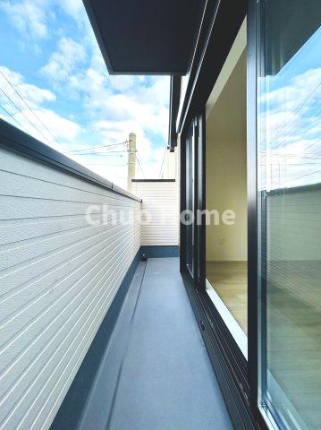 江戸川区鹿骨1丁目新築分譲住宅のバルコニー|バルコニー