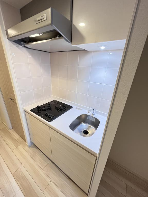 大阪市都島区都島本通４丁目の賃貸マンションのキッチン