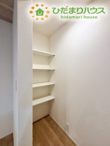 熊谷市新堀　新築一戸建て　ブルーミングガーデン　01の収納