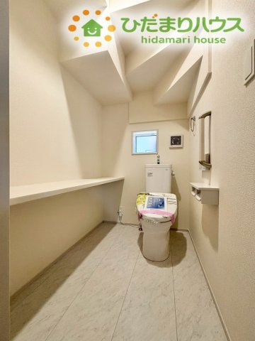 熊谷市新堀　新築一戸建て　ブルーミングガーデン　01のトイレ