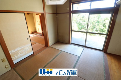 【和室】 | 宇部市大字東岐波 5LDK／2階建 | 1階和室