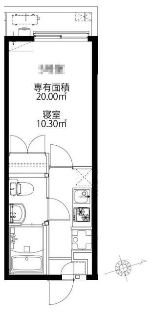 スカイヒルズ春日部の間取り