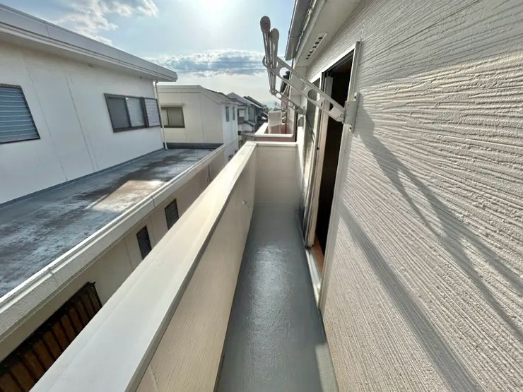 名古屋市中川区赤星一丁目　中古戸建のバルコニー