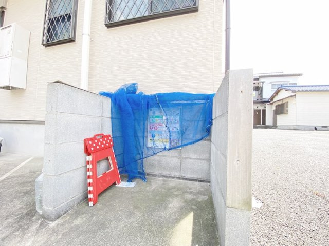 ハイツマコトCのその他共用部分|綺麗に管理されたゴミ置き場。